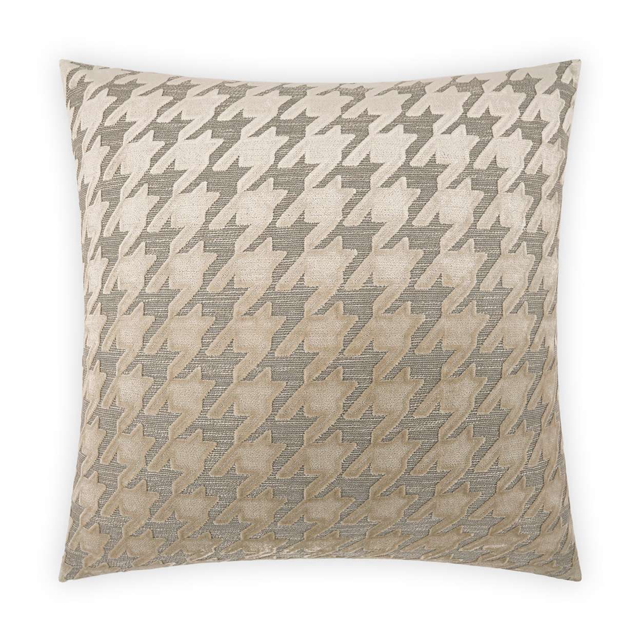 Luxe Houndstooth Pillow