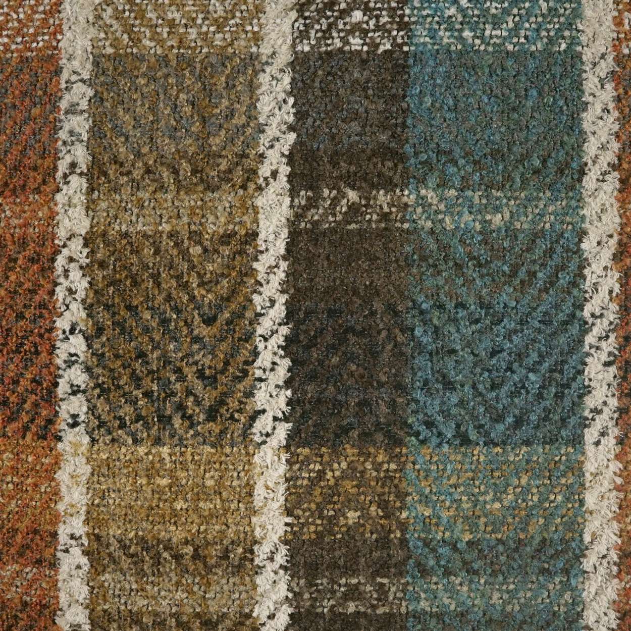 Teal and Timber Pillow