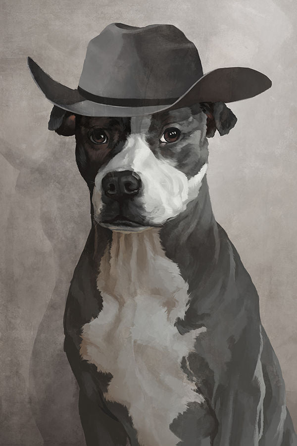 Sophisticated Dog Art