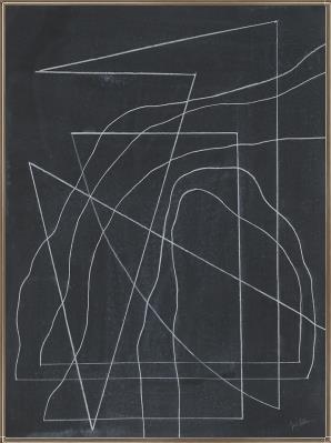 Black Abstract Uno