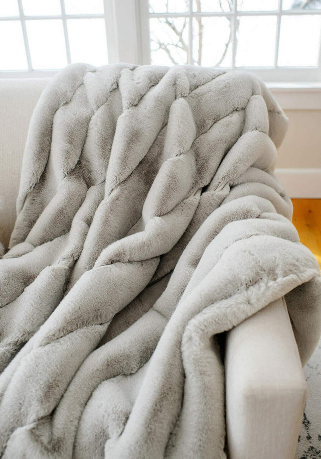 Faux Fur Throw