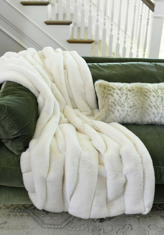 Faux Fur Throw